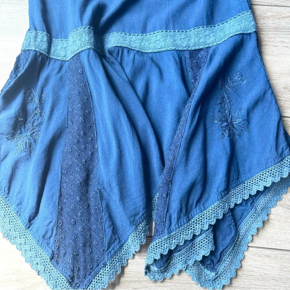 Coline Rayon Asymmetrical  Tank Midi Dress - Picture 14 of 14